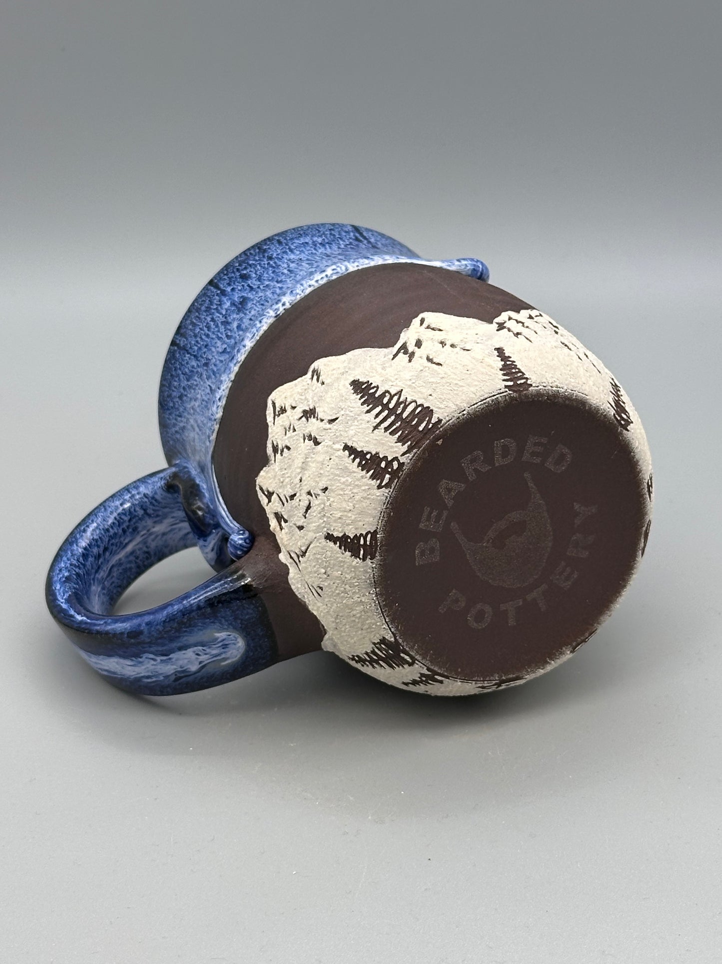 Cloudy Blue Mountain Mug 1302