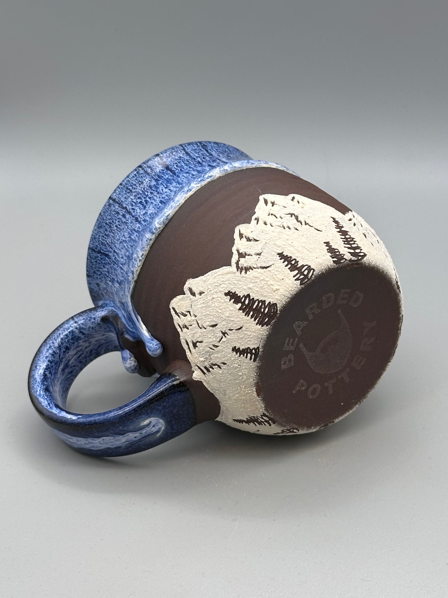 Cloudy Blue Mountain Mug 1303
